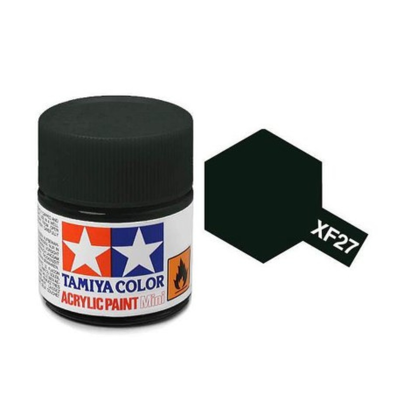 Tamiya XF27 Acrylic 10ml Black Green
