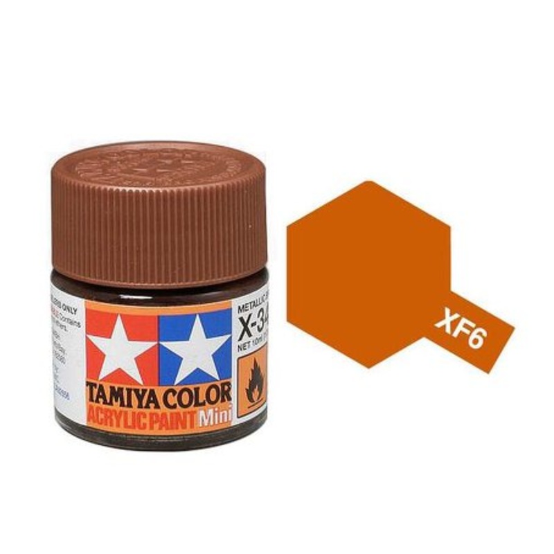 Tamiya XF6 Acrylic 10ml Copper