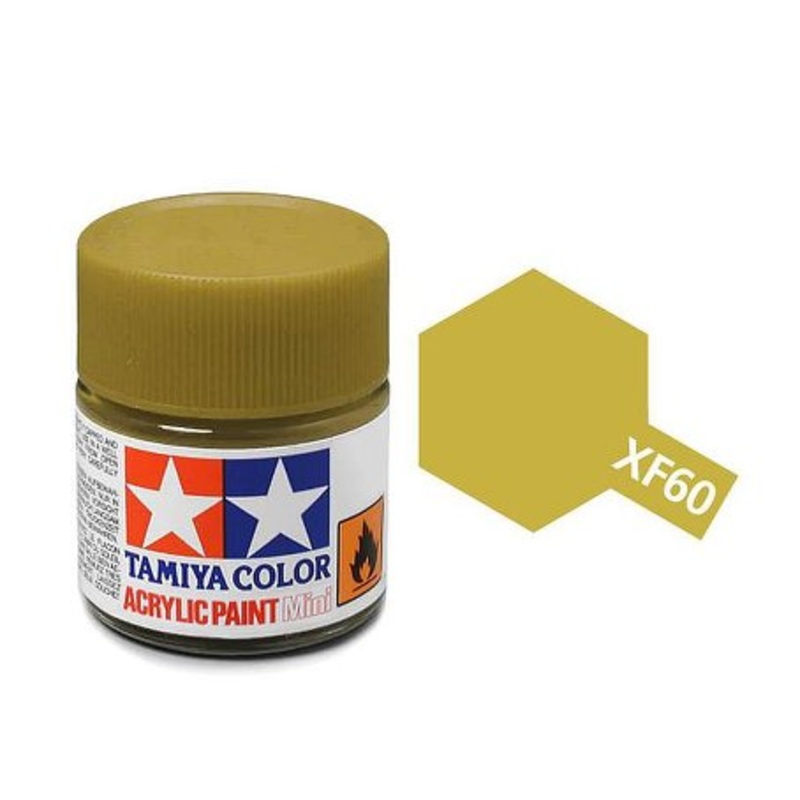 Tamiya XF60 Acrylic 10ml Dark Yellow