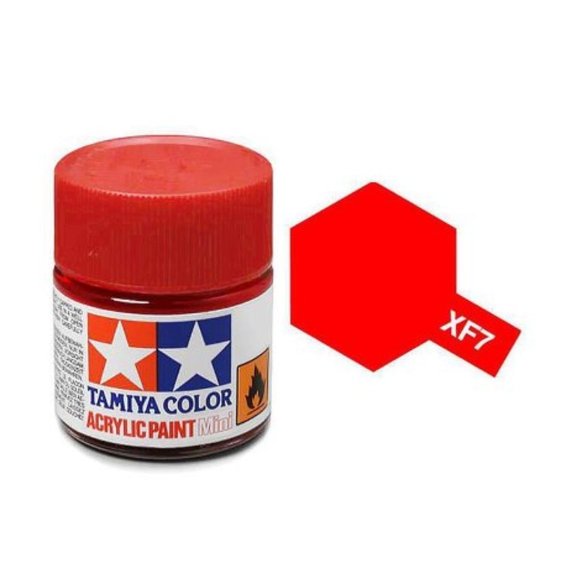 Tamiya XF7 Acrylic Flat Red