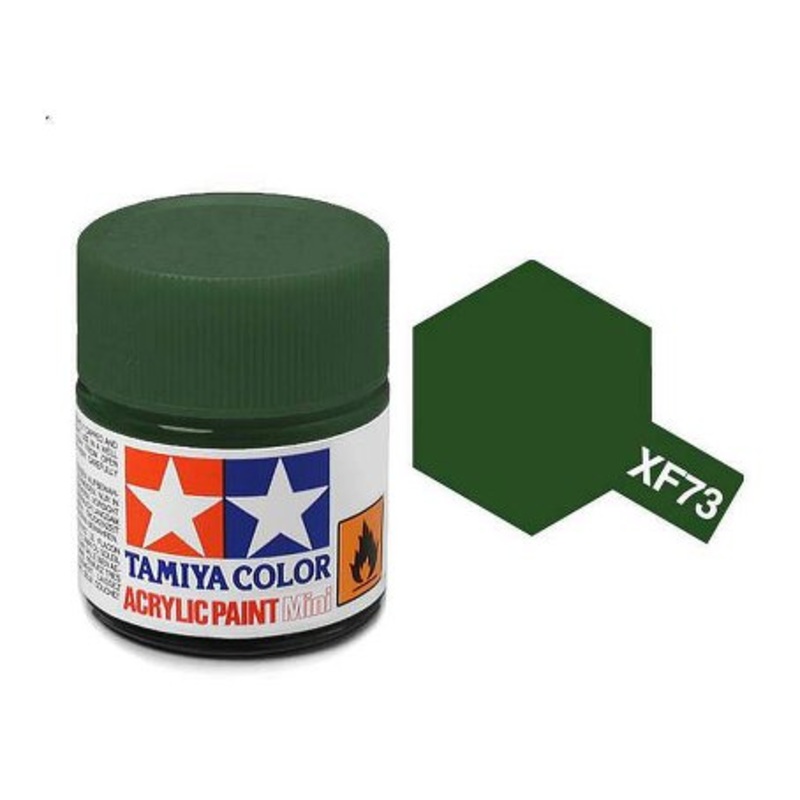 Tamiya XF73 Acrylic 10ml Dark Green (JGS