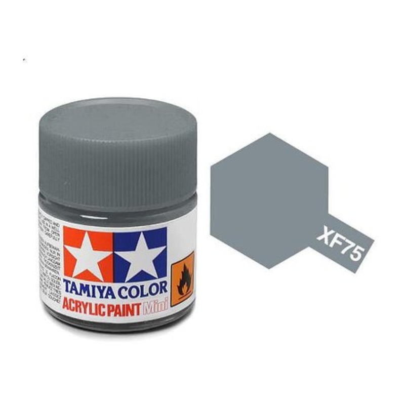 Tamiya XF75 Acrylic 10ml IGN Grey (Kure Arsenal)