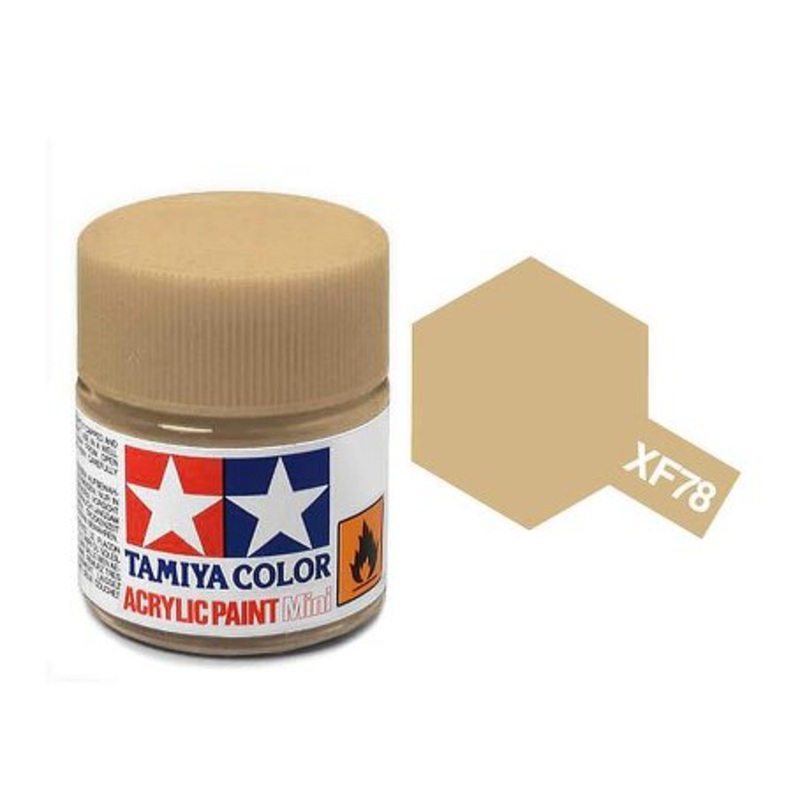 Tamiya XF78 Acrylic 10ml Wooden Deck Tan