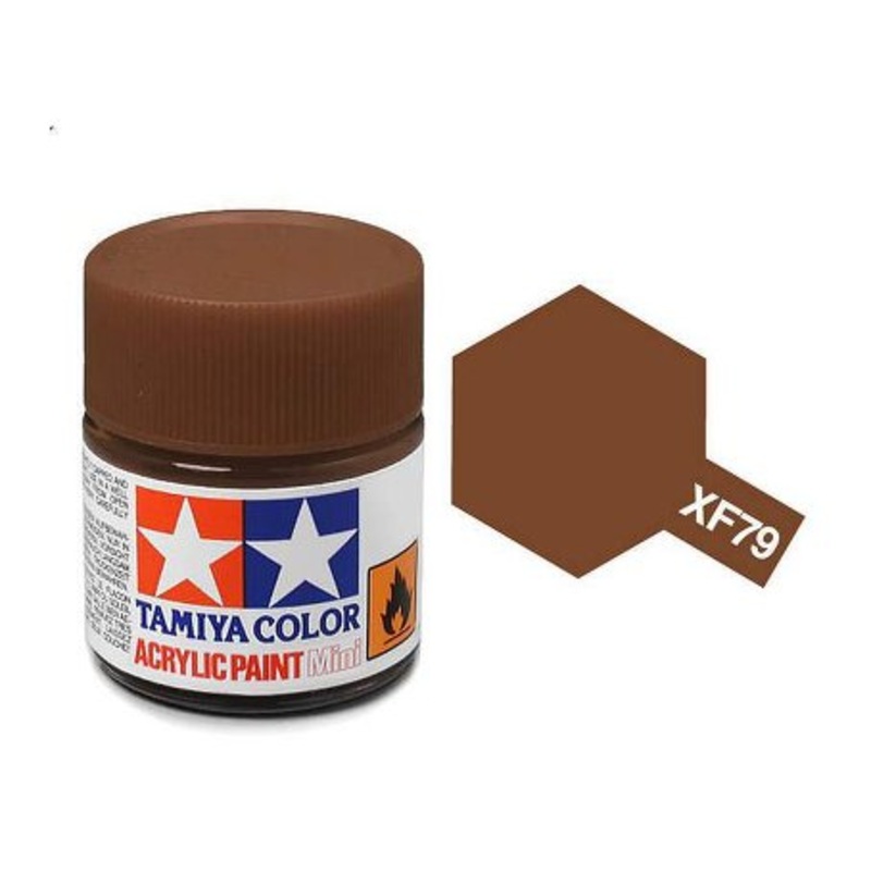 Tamiya XF79 Acrylic 10ml Linoleum Deck Brown