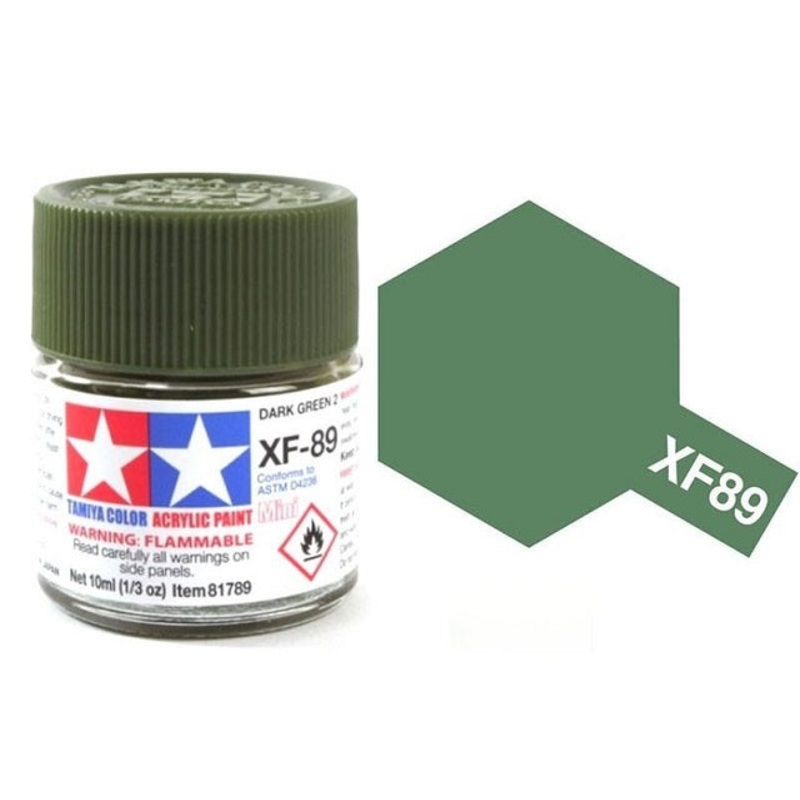 Tamiya XF89 Dark Green 2 Acrylic Paint