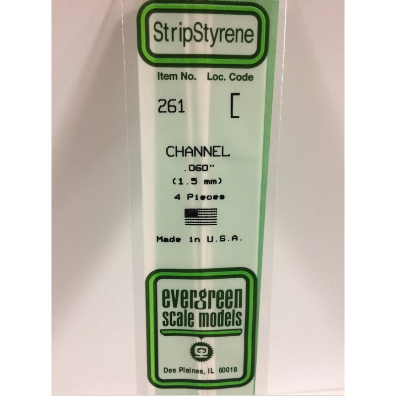 Channel 35cm Long X 1.50mm (4)