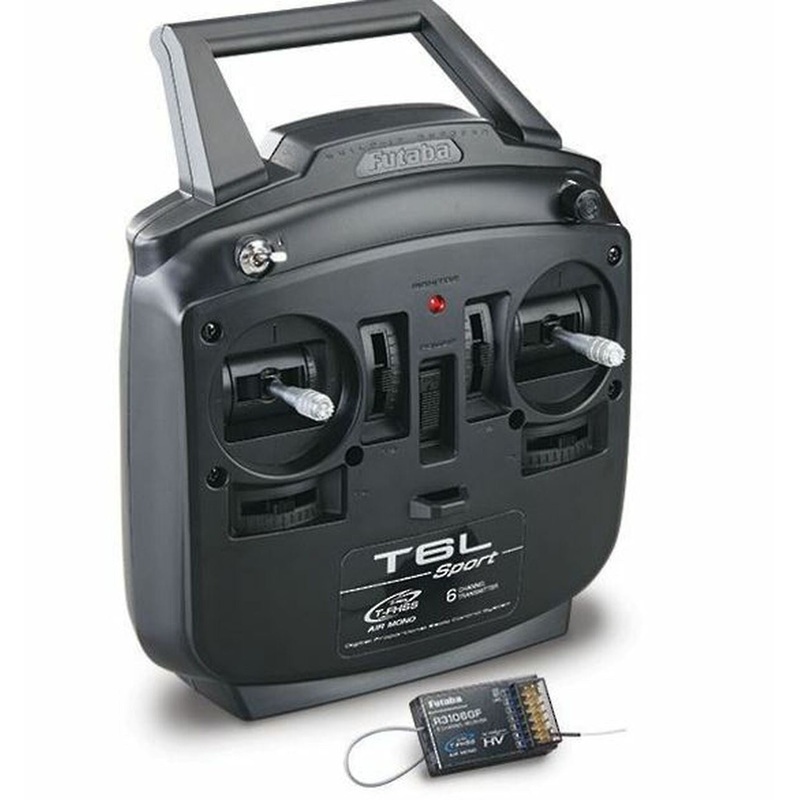 Futaba 6CH l 2.4G Transmitter w/R3106GF Rx