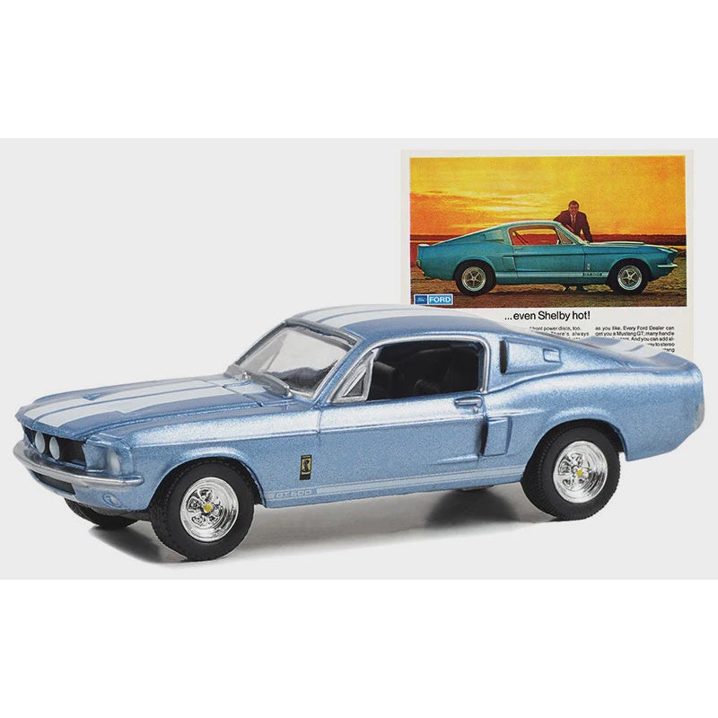 GL 1:64 1967 Shelby GT 500 Blue