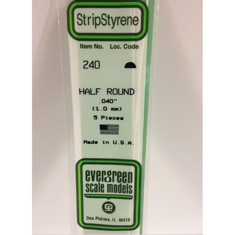 Half Round-35cm Long X 1.0mm 5