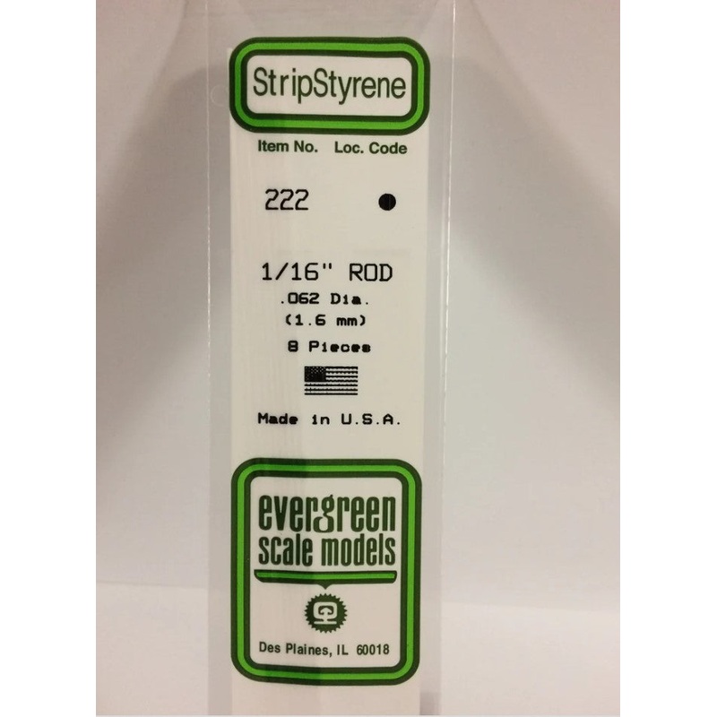 Rod White 35Cm Long X 1.6Mm 8