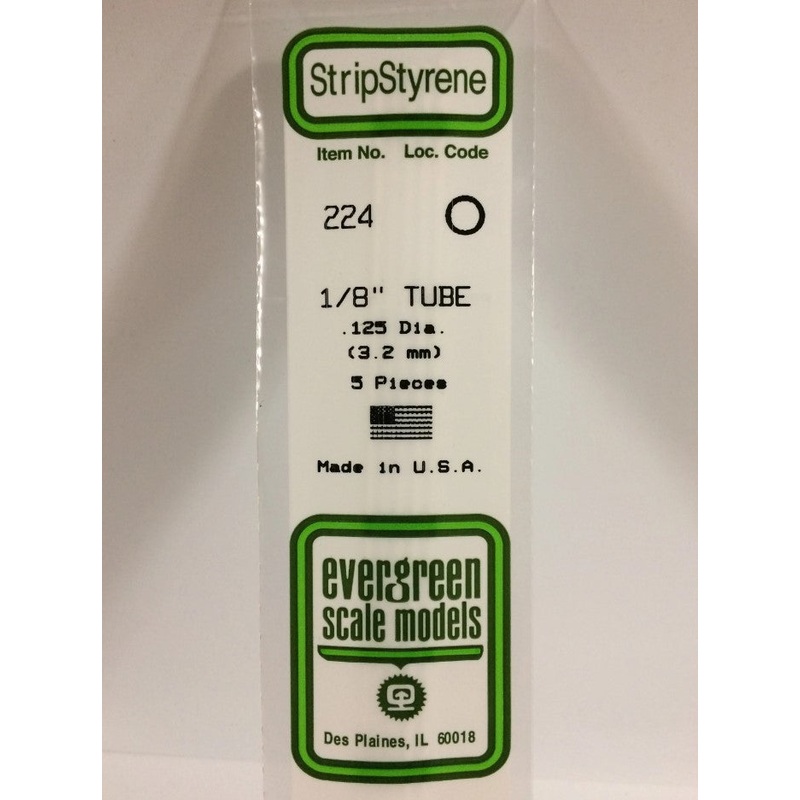 Tube White 35Cm Long X 3.2Mm 5
