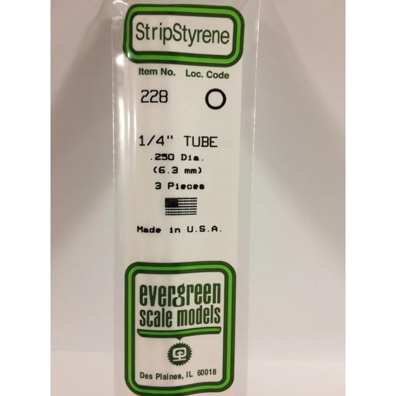 Tube White 35cm Long x 6.3mm pkt3