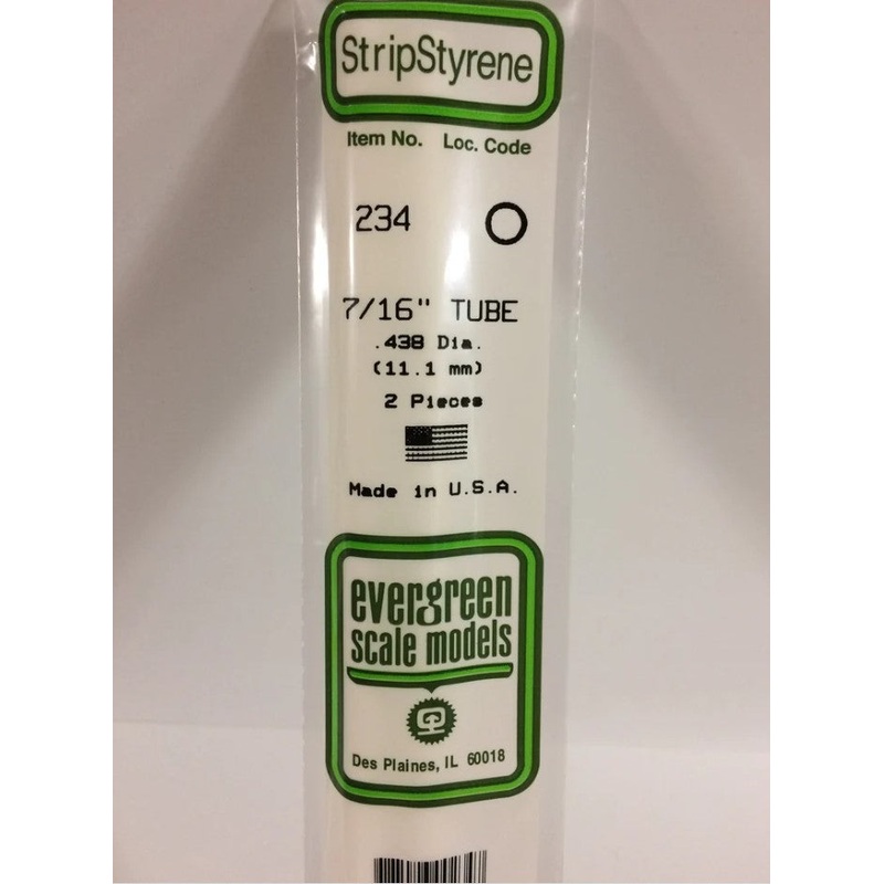 Tube White 35cm Longx11.1mm pkt2