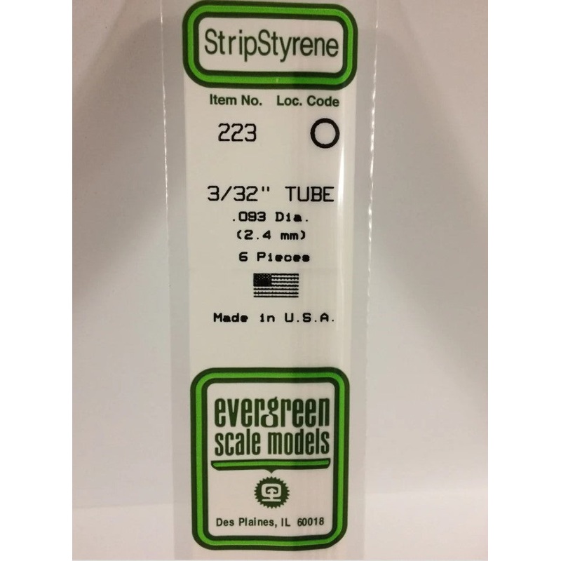 Tube White35Cm Long X 2.4Mm 6