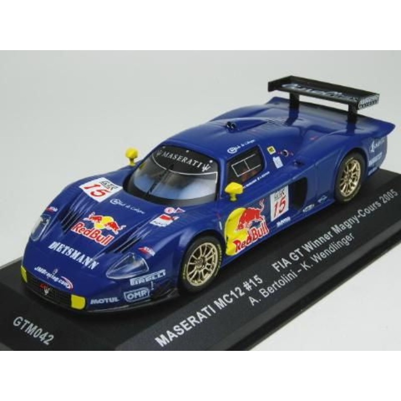 IXO 1:43 Maserati MC12 #15 FIA GT Winner Magny-Cours 2005