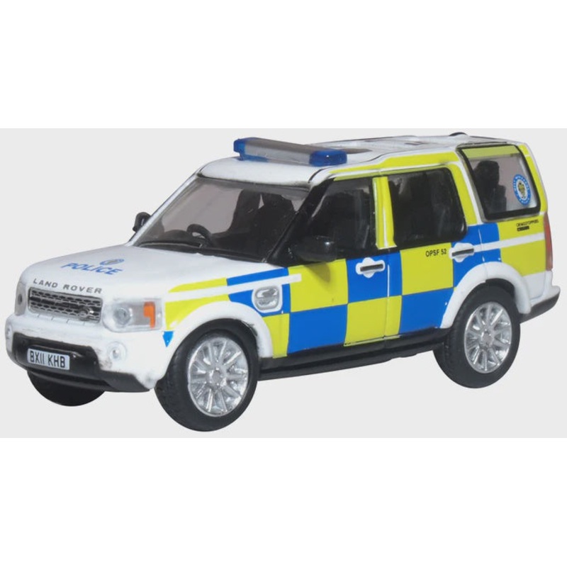 Oxford 1:76 West Midlands Police Land Rover Discovery 4