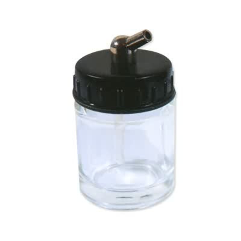 Fengda Suction Top Glass Jar 22cc - Right Angle
