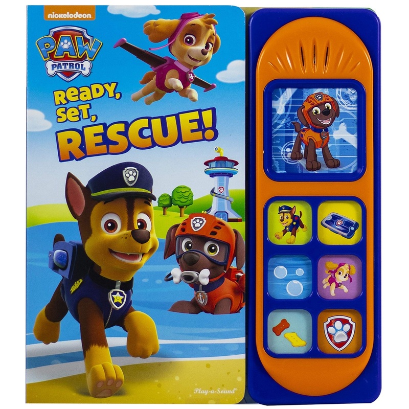 Little Sound Book Paw Patrol Ready, Set, Rescue
