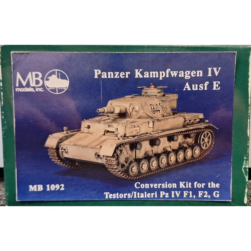 MB 1:35 Panzer IV Ausf E Resin Conversion Kit