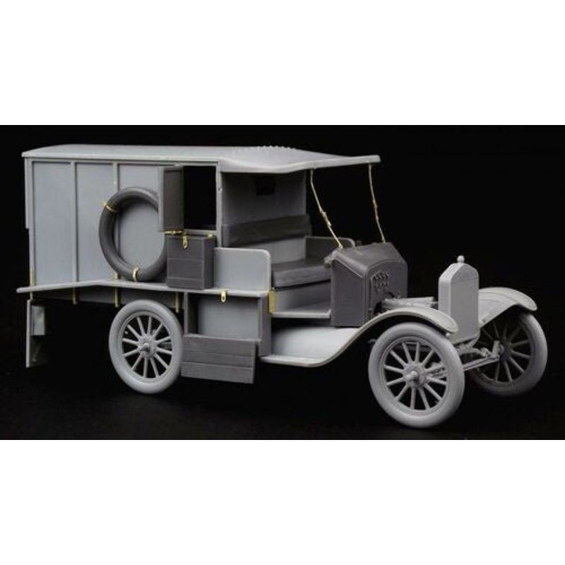 SBS 1:35 Ford Model T Ambulance Resin Upgrade Set for ICM Kit