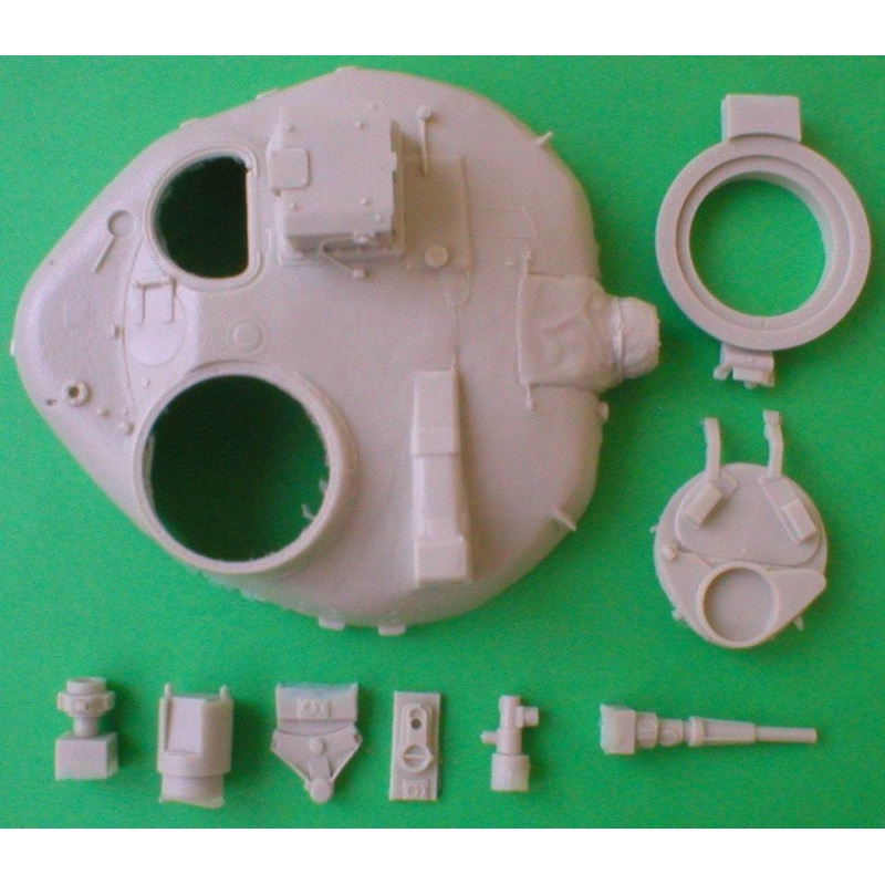 SP Designs 1:35 Syrian T-72 w/Turms-T Resin Conv. Kit