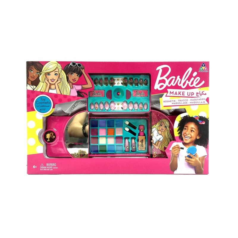 Barbie Big Sliding Cosmetic Case