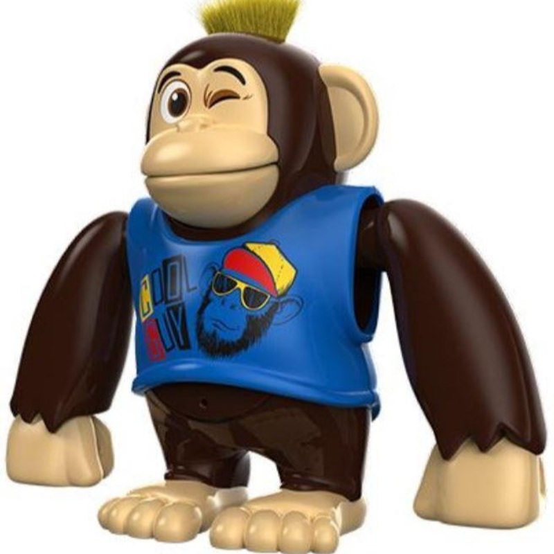Chimpy monkey Robot Blue