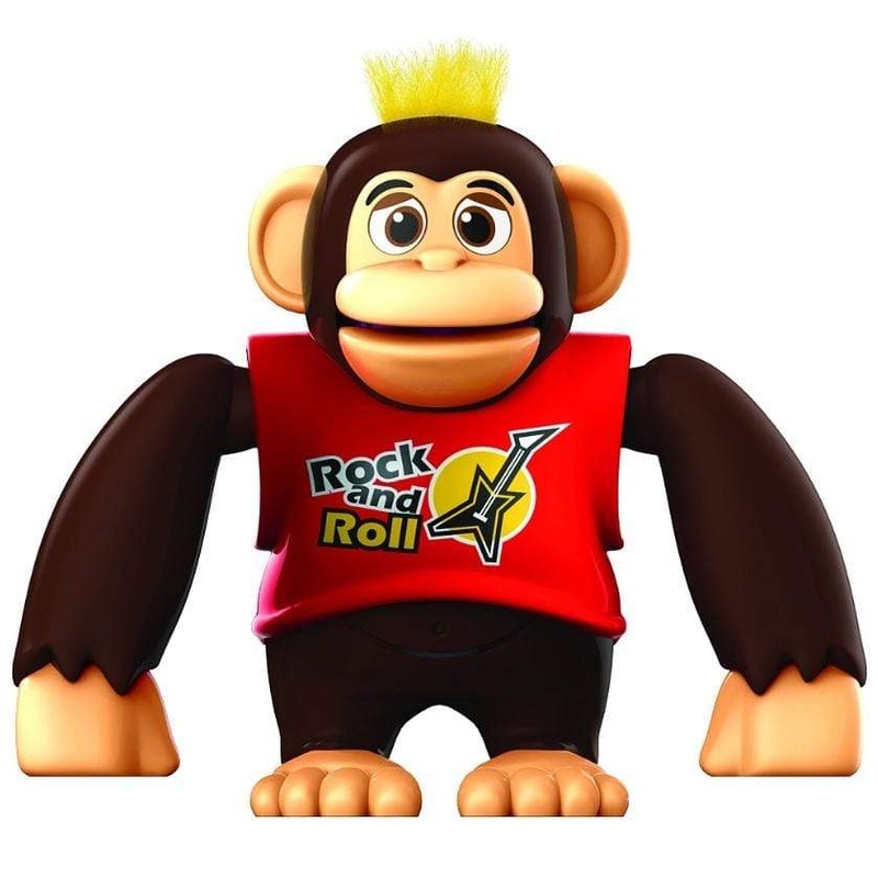 Chimpy Monkey Robot Red