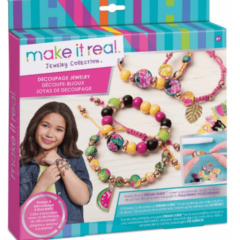 Decoupage-a-Bead Jewellery