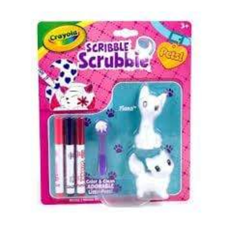 Scribble Scrubbie Pets, Cats