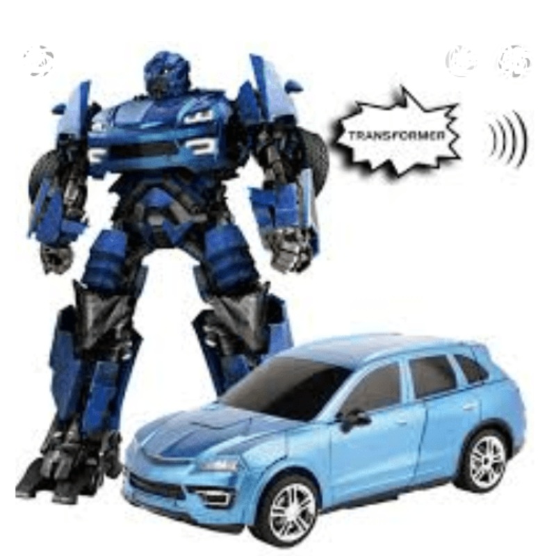 Autobot Jaki 2.4GHz R/C transformable Robot Car --- Blue