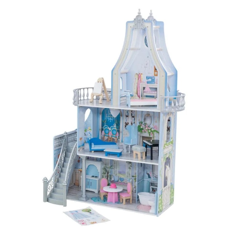 Kidkraft - Magical Dreams Castle Dollhouse With EZ Kraft Assembly