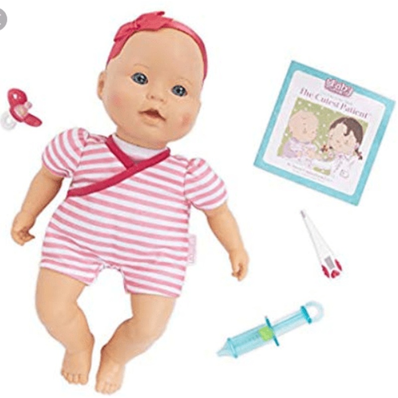 Medical Time, 12" Baby W/ Book