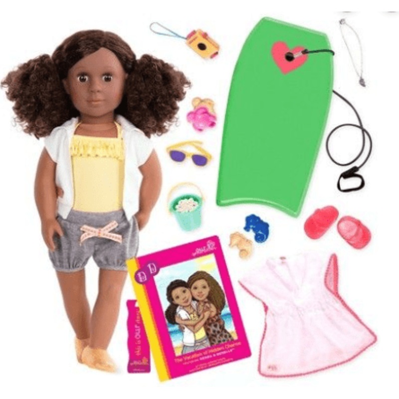 Our Generation Deluxe Twin Doll AA w/Book, Dedra