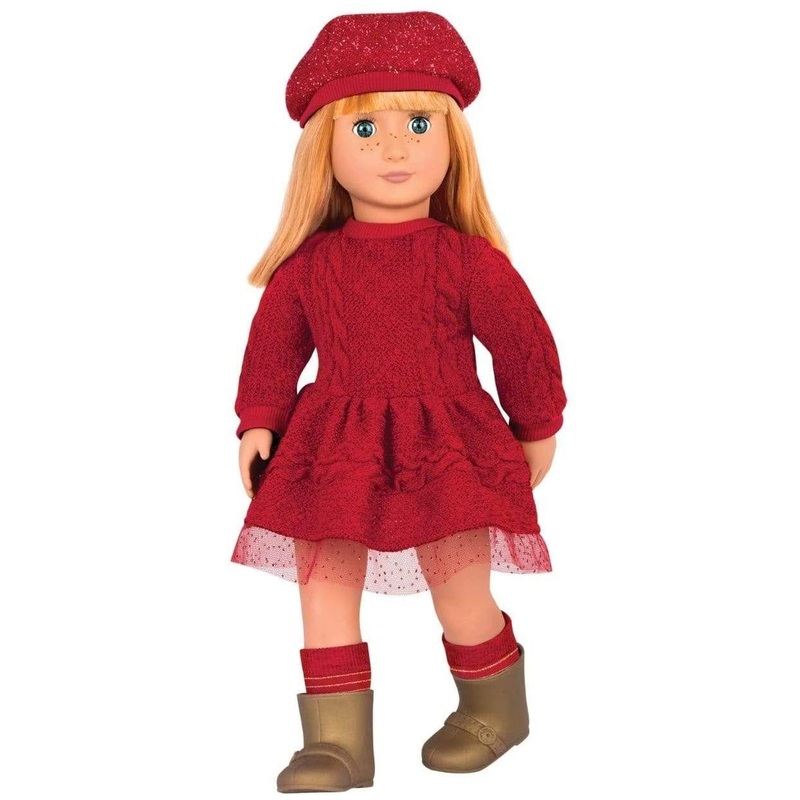 Our Generation Doll With Red Dress Vanessa Eve