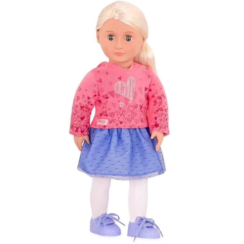 Our Generation Doll with  Skirt & Hoodie Elizabeth Ann