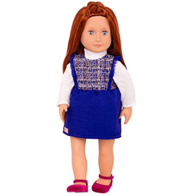 Our Generation Doll with Tweed Dress Lenaya