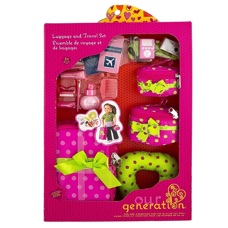 Our Generation Luggage and Travel Set
