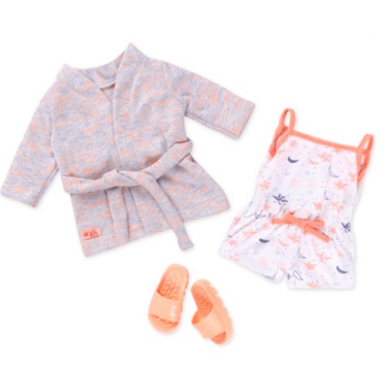 Our Generation Pajama with Robe Outfit P