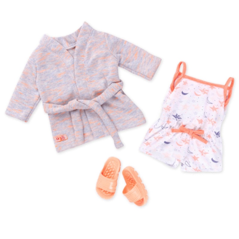 Our Generation Pyajama with Robe Outfit