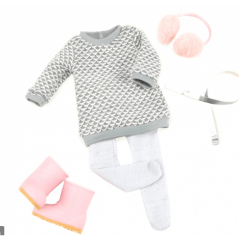 Our Generation Sweater Dress Outfit