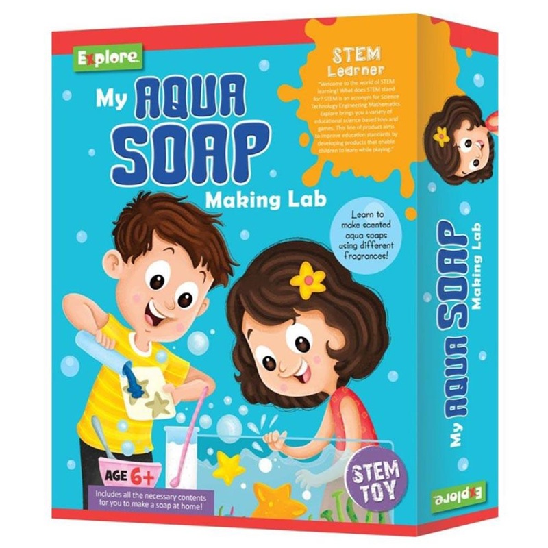 Explore My Aqua Soap Making Lab