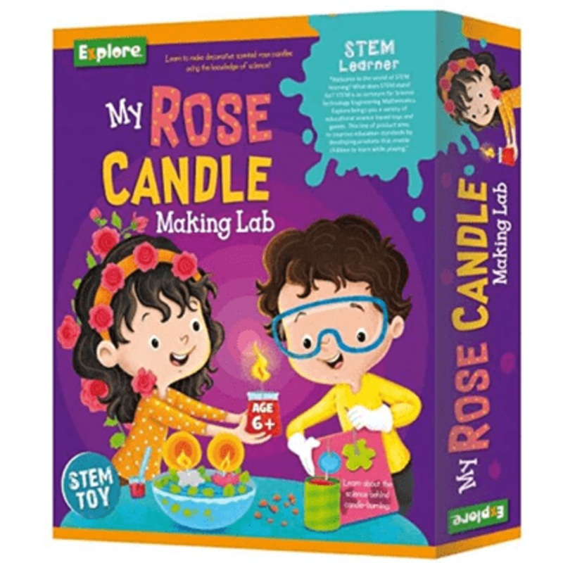Explore My Rose Candle Making Lab