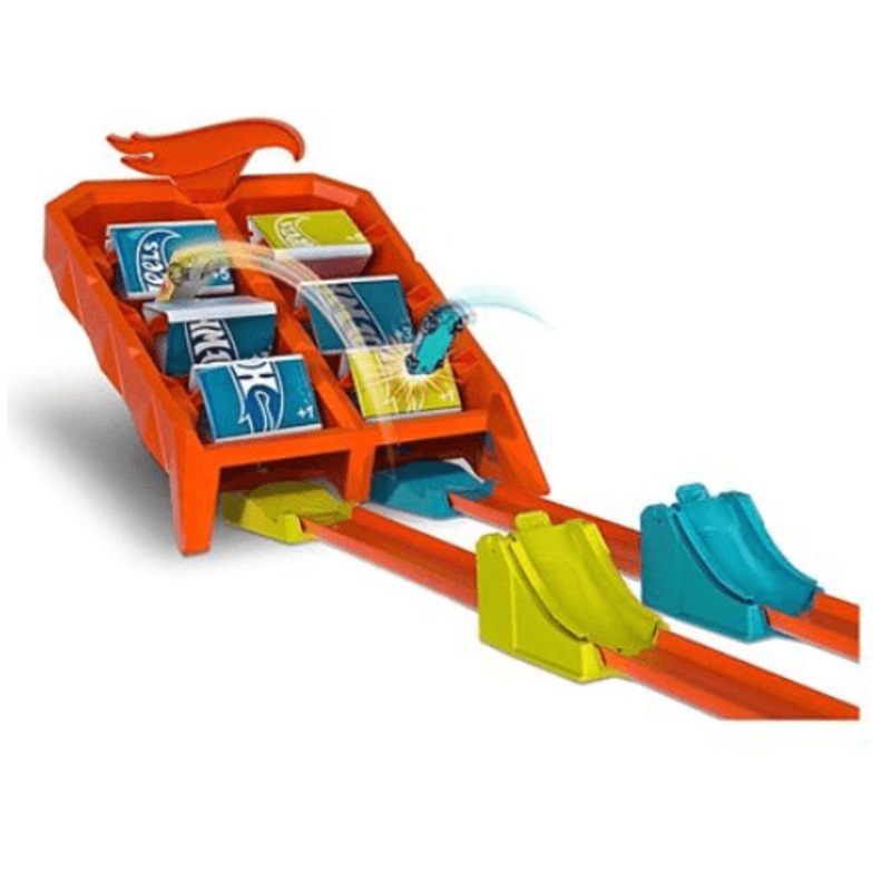 Hot Wheels Launch Across Challenge Playset- Multicolor
