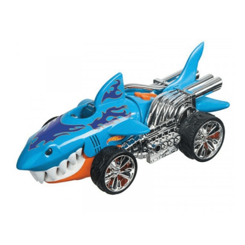 Hot Wheels Light & Sound Monster Action Sharkruiser - Blue