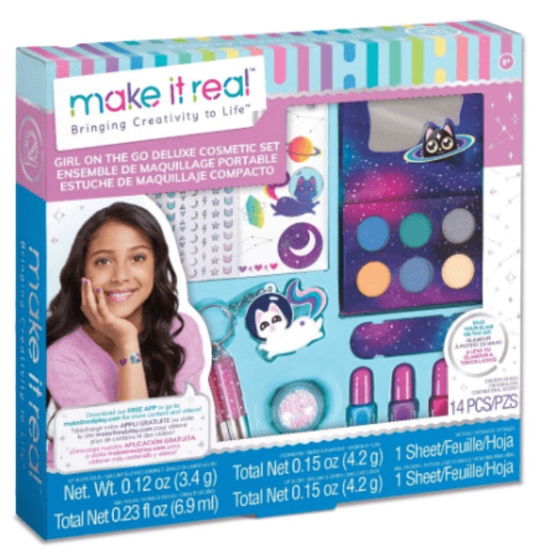 Make it Real cosmetic kit, 14 pieces