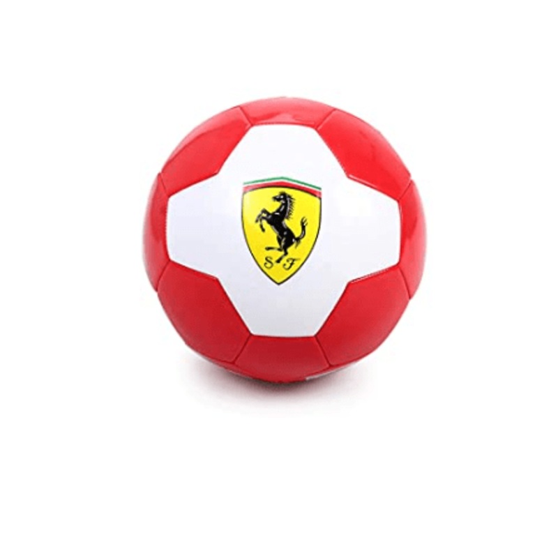 Mesuca Ferrari Soccer Ball White/Red