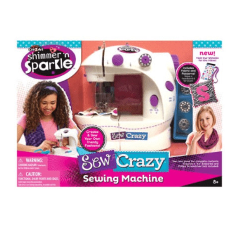 Shimmer N Sparkle Sew Crazy Sewing Machine