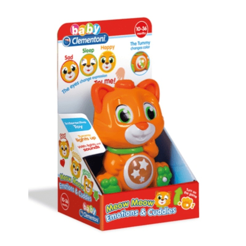 Clemen-Clementoni baby emotional cat