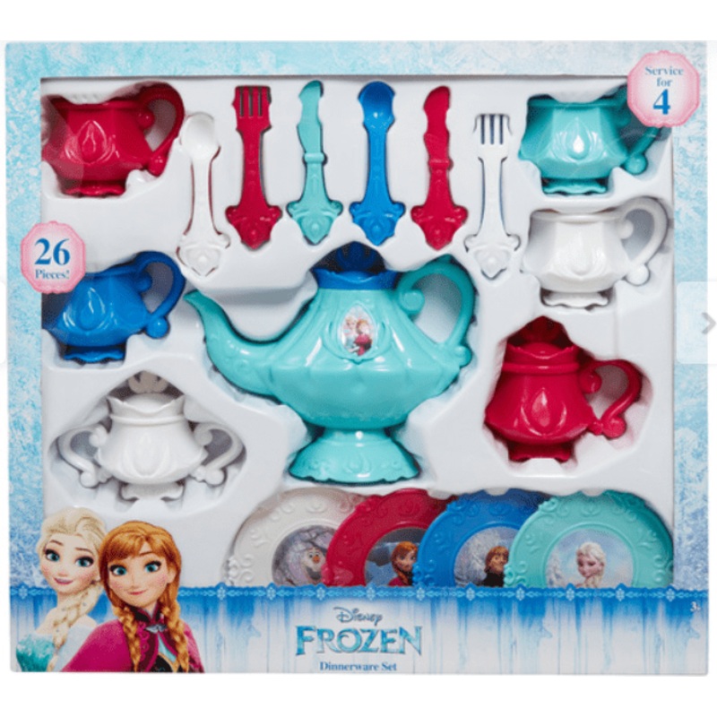 Frozen dinnerware set 26 pcs